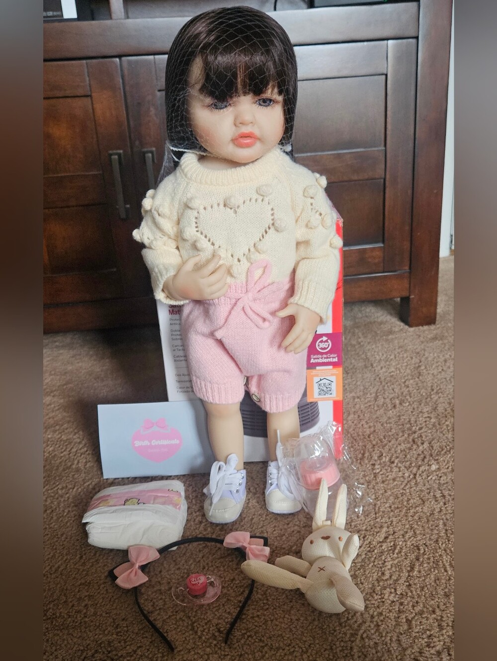 Reborn Doll With Accessories